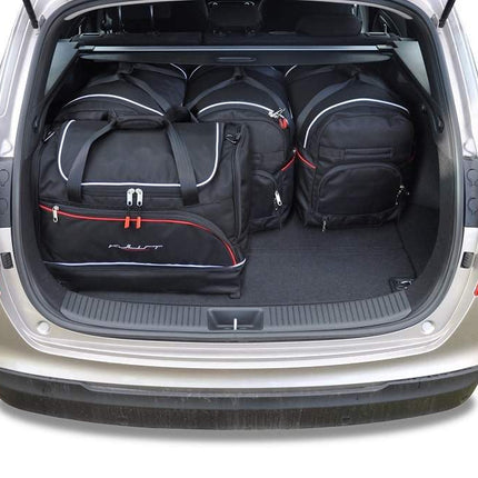 Kjust Reistassenset voor Hyundai i30 Tourer vanaf 2017 - Set van 5 Tassen met 3 Roltassen en 2 Sporttassen