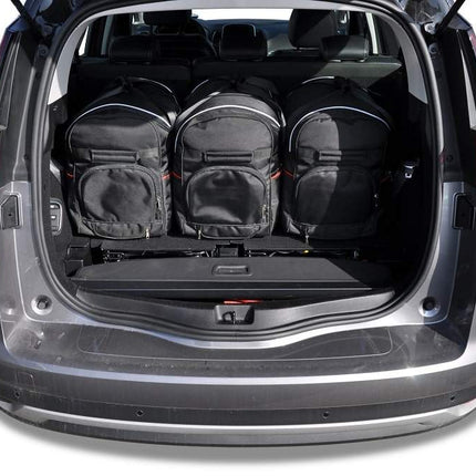 Kjust Reistassenset voor Renault Grand Scenic 2017-2023 - Set van 5 Tassen met 3 Roltassen en 2 Sporttassen