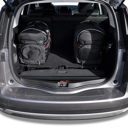Kjust Reistassenset voor Renault Grand Scenic 2017-2023 - Set van 5 Tassen met 3 Roltassen en 2 Sporttassen