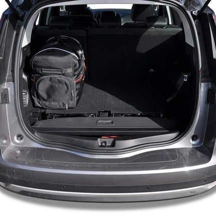 Kjust Reistassenset voor Renault Grand Scenic 2017-2023 - Set van 5 Tassen met 3 Roltassen en 2 Sporttassen