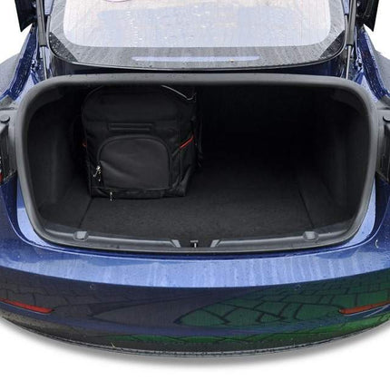 Kjust Reistassenset voor Tesla Model 3 2016-2023 - Set van 5 Tassen met 2 Roltassen en 3 Sporttassen