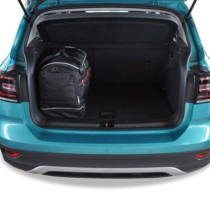 Kjust Reistassenset voor Volkswagen T-Cross 2019-2024 - Set van 3 Tassen met 3 Sporttassen