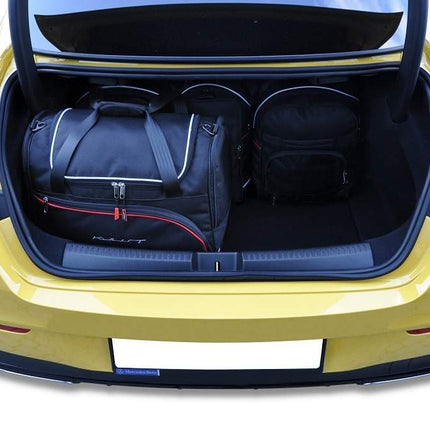 Kjust Reistassenset voor Mercedes Benz CLA coupe 2019-2025 - Set van 5 Tassen met 2 Roltassen 2 Sporttassen en 1 Vliegtuigtas
