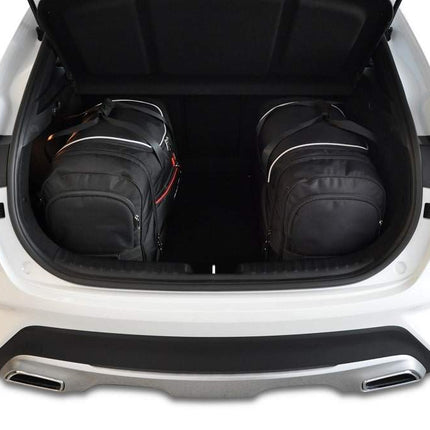 Kjust Reistassenset voor Kia Venga 5-deurs vanaf 2010 - Set van 4 Tassen met 2 Roltassen en 2 Sporttassen
