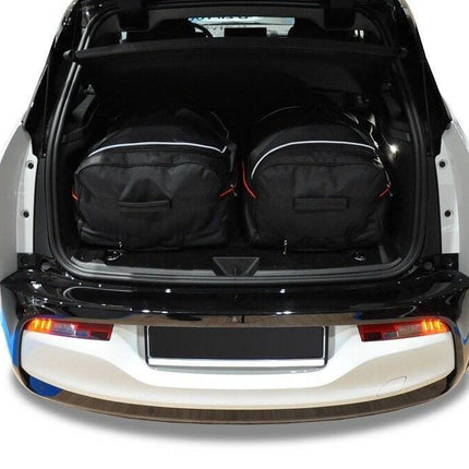 Kjust Reistassenset voor BMW i3 coupe 2013-2022 - Set van 2 Tassen met 2 Roltassen