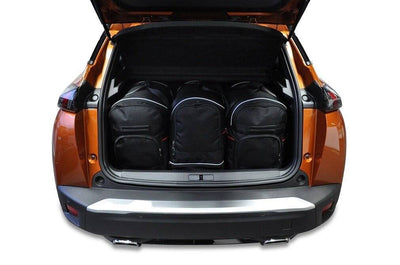 Kjust Reistassenset voor Peugeot 2008 vanaf 2019 - Set van 3 Tassen met 2 Roltassen en 1 Sporttas