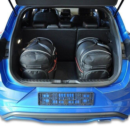 Kjust Reistassenset voor Ford Puma vanaf 2019 - Set van 3 Tassen met 2 Roltassen en 1 Sporttas