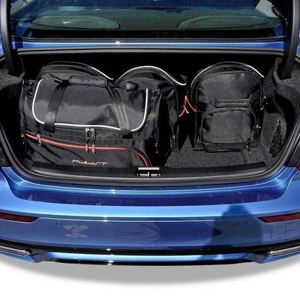 Kjust Reistassenset voor Volvo S60 Sedan 2019-2024 - Set van 5 Tassen met 3 Roltassen en 2 Vliegtuigtassen
