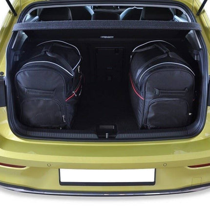 Kjust Reistassenset voor Volkswagen Golf 5-deurs vanaf 2020 - Set van 3 Tassen met 2 Roltassen en 1 Sporttas