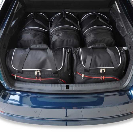 Kjust Reistassenset voor Skoda Octavia 5-deurs vanaf 2020 - Set van 5 Tassen met 3 Roltassen en 2 Vliegtuigtassen