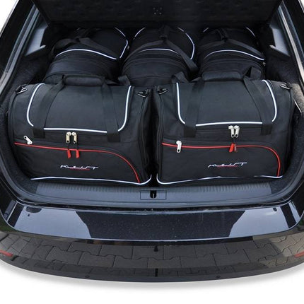 Kjust Reistassenset voor Skoda Superb 5-deurs hatchback 2019-2024 - Set van 5 Tassen met 3 Roltassen en 2 Sporttassen