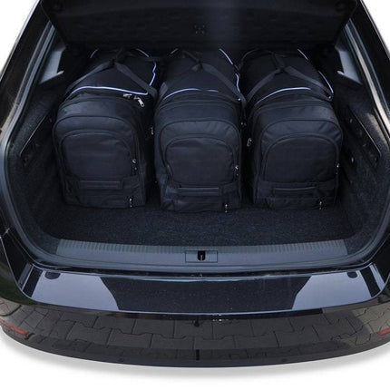 Kjust Reistassenset voor Skoda Superb 5-deurs hatchback 2019-2024 - Set van 5 Tassen met 3 Roltassen en 2 Vliegtuigtassen