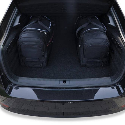 Kjust Reistassenset voor Skoda Superb 5-deurs hatchback 2019-2024 - Set van 5 Tassen met 3 Roltassen en 2 Vliegtuigtassen