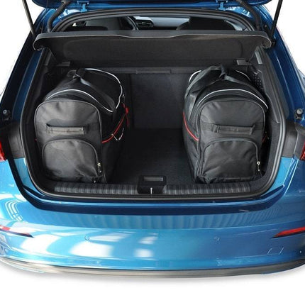 Kjust Reistassenset voor Audi A3 Sportback vanaf 2020 - Set van 3 Tassen met 3 Roltassen
