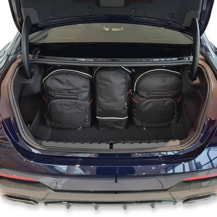 Kjust Reistassenset voor BMW 4 serie coupe vanaf 2020 - Set van 5 Tassen met 2 Roltassen 1 Sporttas en 2 Vliegtuigtassen