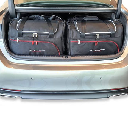 Kjust Reistassenset voor Lexus RC Coupe Vanaf 2015 - Set van 4 Tassen met 2 Roltassen en 2 Sporttassen