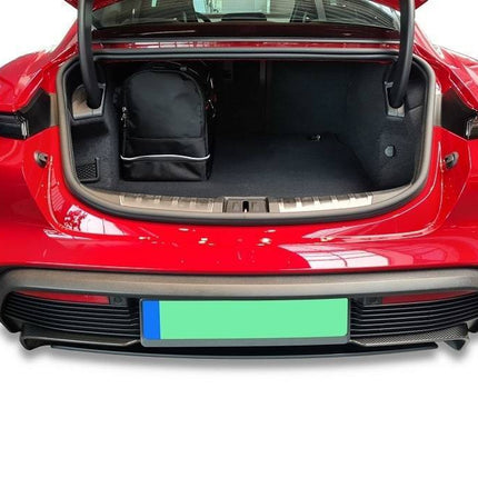 Kjust Reistassenset voor Porsche Taycan Sedan vanaf 2020 - Set van 5 Tassen met 2 Sporttassen en 3 Vliegtuigtassen