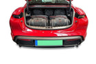 Kjust Reistassenset voor Porsche Taycan Sedan vanaf 2020 - Set van 5 Tassen met 2 Sporttassen en 3 Vliegtuigtassen
