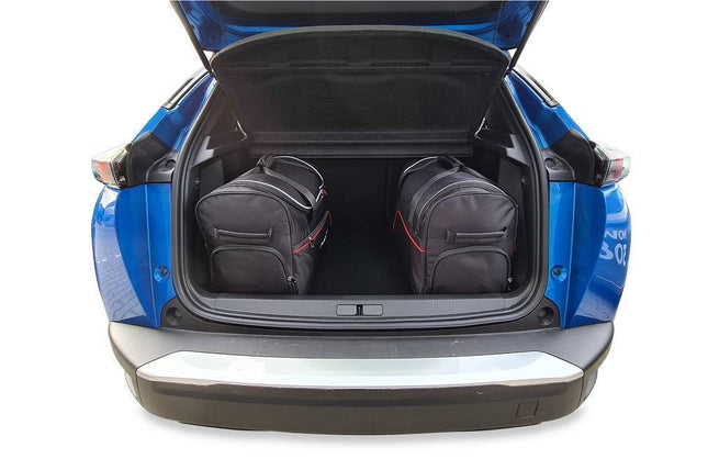 Kjust Reistassenset voor Peugeot 2008 vanaf 2019 - Set van 3 Tassen met 2 Roltassen en 1 Sporttas