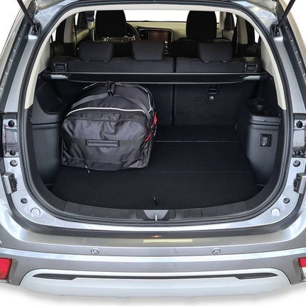 Kjust Reistassenset voor Mitsubishi Outlander 2013-2024 - Set van 4 Tassen met 2 Roltassen en 2 Vliegtuigtassen