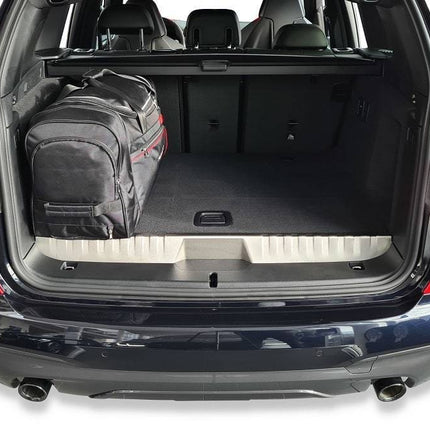Kjust Reistassenset voor BMW X3 2018-2024 - Set van 4 Tassen met 3 Roltassen en 1 Vliegtuigtas