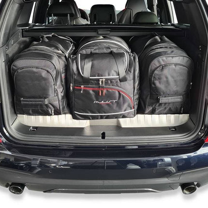Kjust Reistassenset voor BMW X3 2018-2024 - Set van 4 Tassen met 3 Roltassen en 1 Vliegtuigtas