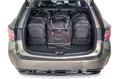 Kjust Reistassenset voor Toyota Corolla Touring Sports vanaf 2019 - Set van 4 Tassen met 3 Roltassen en 1 Sporttas