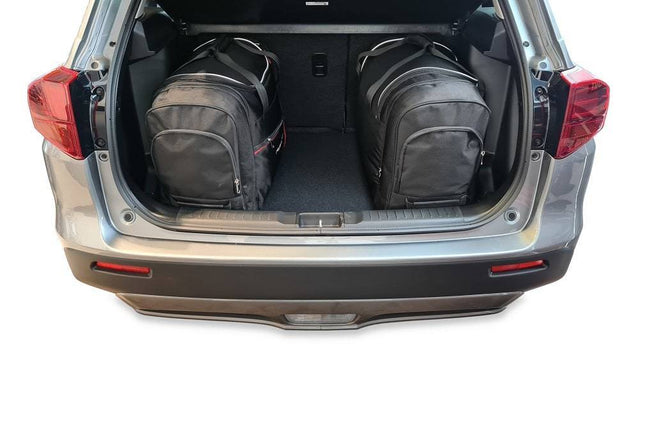 Kjust Reistassenset voor Suzuki Vitara 5-deurs 2015-2024 - Set van 3 Tassen met 3 Roltassen