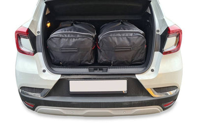 Kjust Reistassenset voor Renault Captur Vanaf 2019 - Set van 2 Tassen met 2 Roltassen