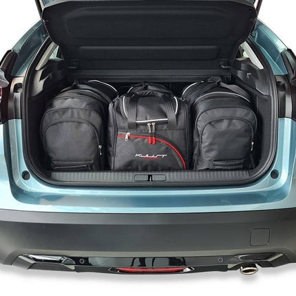 Kjust Reistassenset voor Citroen C4 X vanaf 2023 - Set van 4 Tassen met 2 Roltassen en 2 Sporttassen