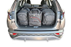 Kjust Reistassenset voor Hyundai Tucson vanaf 2020 - Set van 4 Tassen met 2 Roltassen en 2 Sporttassen