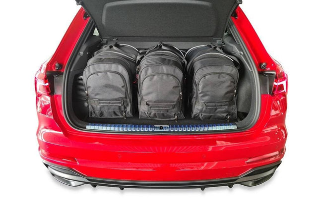 Kjust Reistassenset voor Audi Q3 vanaf 2019 - Set van 3 Tassen met 3 Roltassen