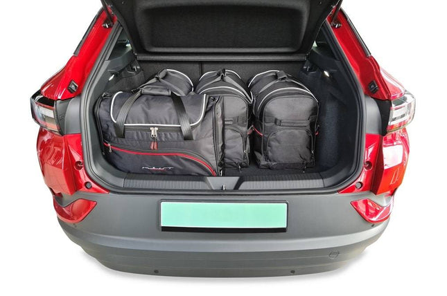 Kjust Reistassenset voor Volkswagen ID.4 vanaf 2021 - Set van 5 Tassen met 3 Roltassen en 2 Sporttassen