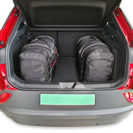 Kjust Reistassenset voor Volkswagen ID.4 vanaf 2021 - Set van 4 Tassen met 3 Roltassen en 1 Vliegtuigtas
