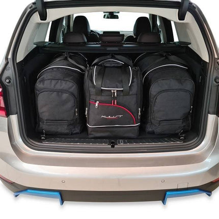 Kjust Reistassenset voor BMW iX3 2020-2025 - Set van 4 Tassen met 2 Roltassen en 2 Sporttassen