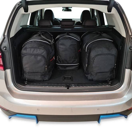 Kjust Reistassenset voor BMW iX3 2020-2025 - Set van 4 Tassen met 2 Roltassen en 2 Sporttassen