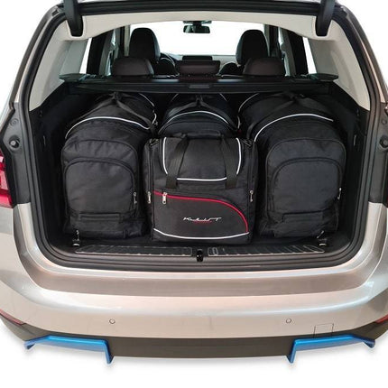 Kjust Reistassenset voor BMW iX3 2020-2025 - Set van 4 Tassen met 3 Roltassen en 1 Vliegtuigtas