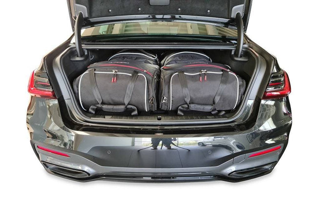 Kjust Reistassenset voor BMW 7 serie 2008-2015 - Set van 4 Tassen met 2 Roltassen en 2 Vliegtuigtassen
