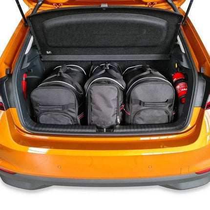 Kjust Reistassenset voor Skoda Fabia 5-deurs vanaf 2021 - Set van 3 Tassen met 2 Roltassen en 1 Sporttas