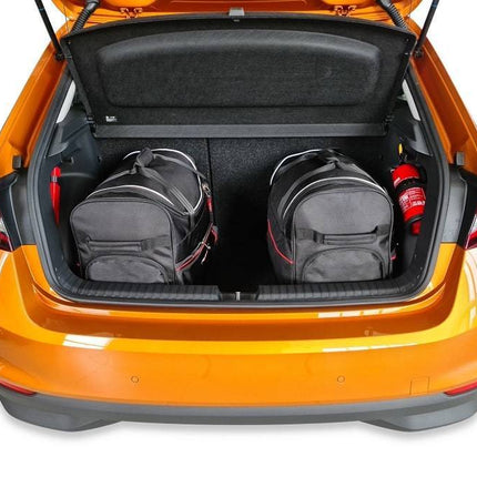 Kjust Reistassenset voor Skoda Fabia 5-deurs vanaf 2021 - Set van 3 Tassen met 2 Roltassen en 1 Sporttas