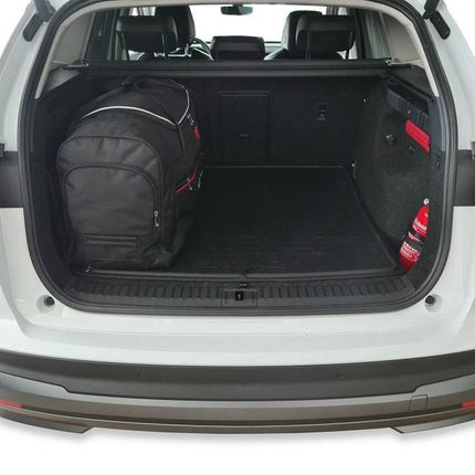 Kjust Reistassenset voor Skoda Enyaq vanaf 2021 - Set van 4 Tassen met 3 Roltassen en 1 Sporttas