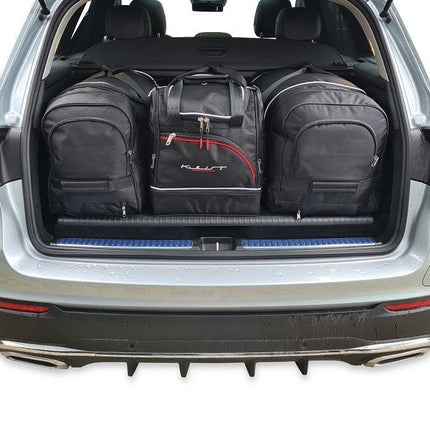 Kjust Reistassenset voor Mercedes Benz GLC Coupe 2017-2023 - Set van 4 Tassen met 2 Roltassen en 2 Sporttassen
