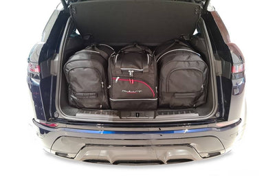 Kjust Reistassenset voor Land Rover Range Rover Evoque 5-deurs vanaf 2019 - Set van 4 Tassen met 2 Roltassen en 2 Sporttassen