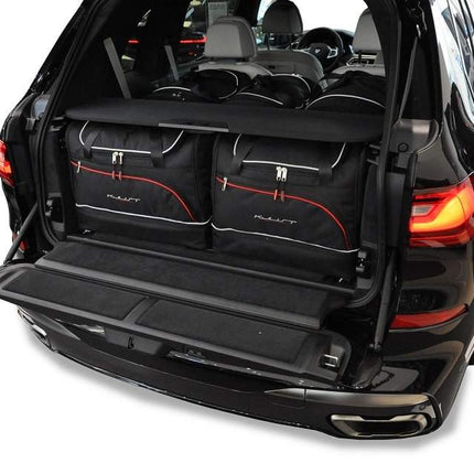 Kjust Reistassenset voor BMW X7 vanaf 2019 - Set van 5 Tassen met 3 Roltassen en 2 Sporttassen