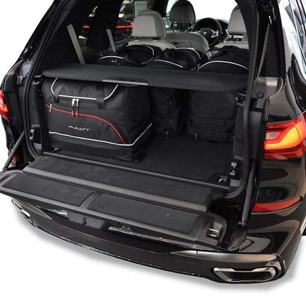 Kjust Reistassenset voor BMW X7 vanaf 2019 - Set van 5 Tassen met 3 Roltassen en 2 Sporttassen