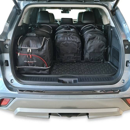 Kjust Reistassenset voor Toyota Highlander vanaf 2021 - Set van 6 Tassen met 3 Roltassen en 3 Sporttassen