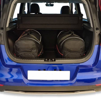 Kjust Reistassenset voor Kia Soul EV vanaf 2019 - Set van 3 Tassen met 2 Roltassen en 1 Sporttas