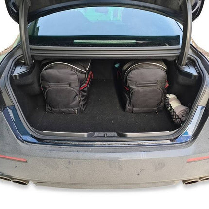 Kjust Reistassenset voor Maserati Quattroporte vanaf 2013 - Set van 5 Tassen met 2 Roltassen 2 Sporttassen en 1 Vliegtuigtas
