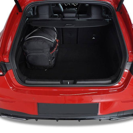 Kjust Reistassenset voor Mercedes Benz CLA Shooting Brake 2019-2025 - Set van 5 Tassen met 3 Roltassen en 2 Sporttassen