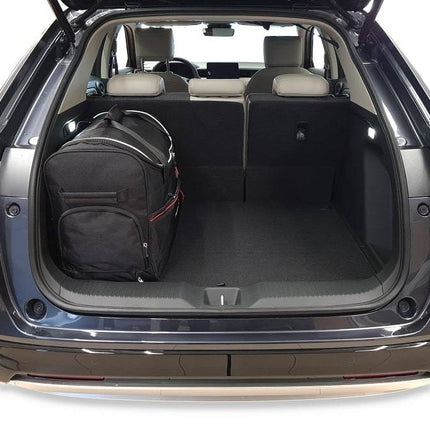 Kjust Reistassenset voor Honda CRV vanaf 2018 - Set van 4 Tassen met 2 Roltassen 1 Sporttas en 1 Vliegtuigtas